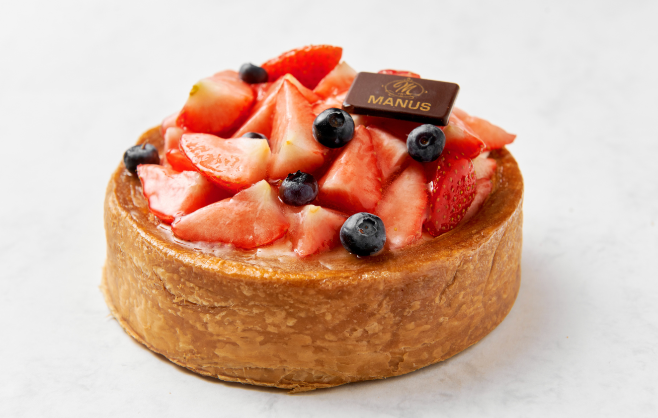 Bladerdeeg Aardbei 4 personen