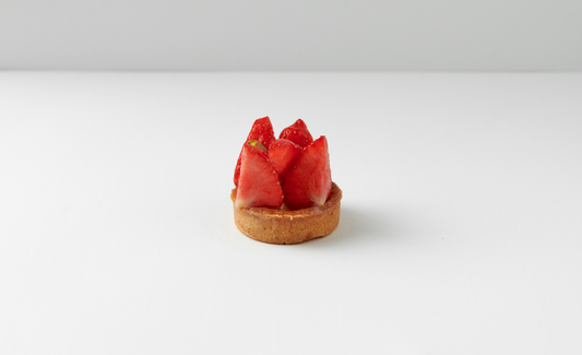 Mini Aardbeientaartje