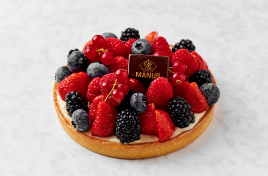 Zanddeeg Rood Fruit 4 personen